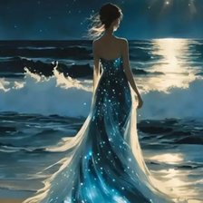 Схема вышивки «Ocean night»