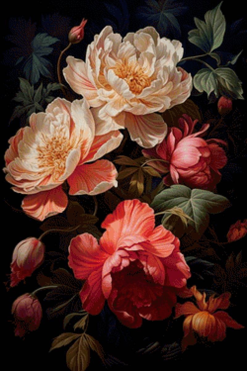 пионы - цветы - предпросмотр