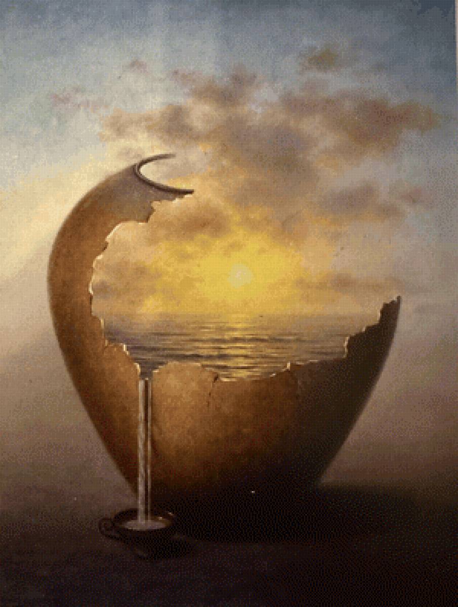 Время вода - вода время кувшин ваза - предпросмотр