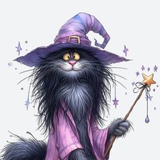 Схема вышивки «Волшебник»