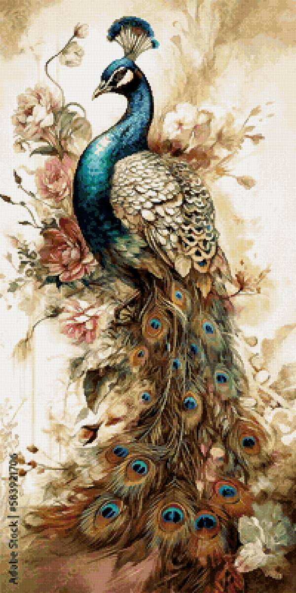 №2774999 - птицы, павлин - предпросмотр