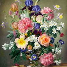 Схема вышивки «Картины Альберта Вильямса»