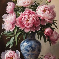 Схема вышивки «Пышный букет»