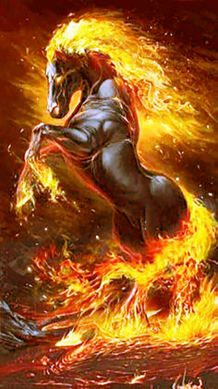 конь - конь, огонь, лошадь - оригинал