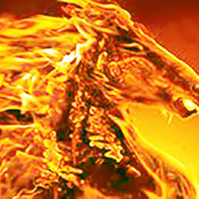 Схема вышивки «конь»