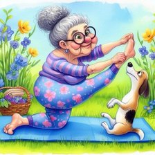 Схема вышивки «Так выглядит старость»