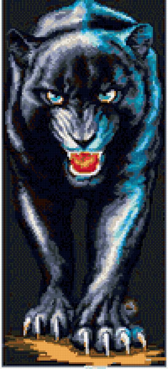 пантера - хищники - предпросмотр