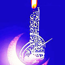 Схема вышивки «свеча»