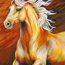 Схема вышивки «лошадь12»