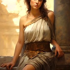 Схема вышивки «Девушка»