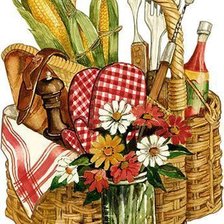 Схема вышивки «кухня»