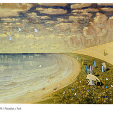 Схема вышивки «Микалоюс Чюрлёнис "Рай"»