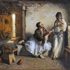 Схема вышивки «Paja Jovanovic Prosidba»