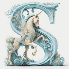 Схема вышивки «Единорог»