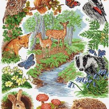 Схема вышивки «Woodland»