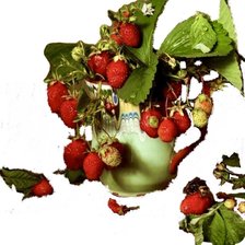 Схема вышивки «fresas»