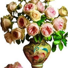 Схема вышивки «vace de rosas»