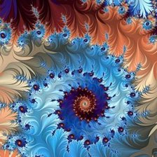 Схема вышивки «Fractal»