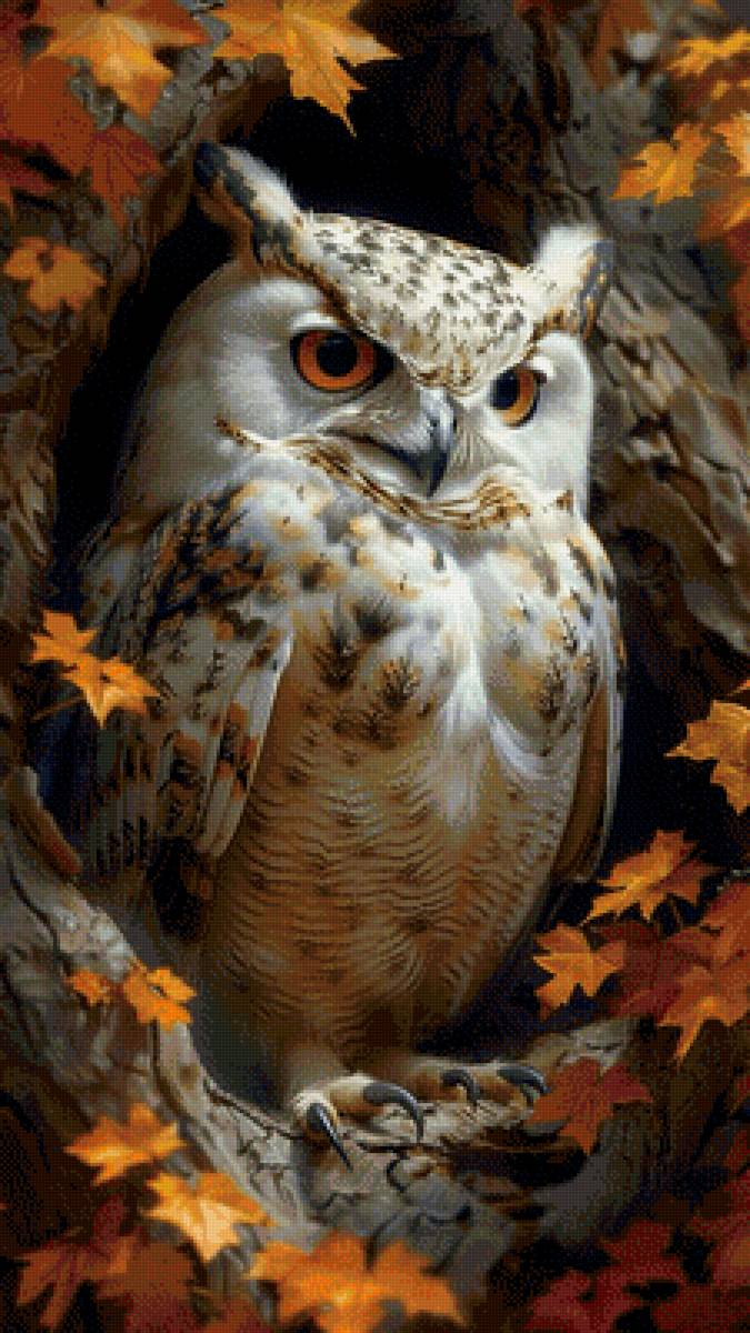 Белый филин - фотографии - предпросмотр