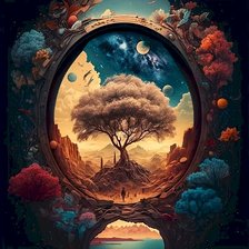 Схема вышивки «Время»