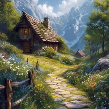 Домик в горах