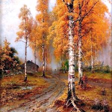 Схема вышивки «Осень»