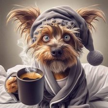 Схема вышивки «Доброе утро?????»