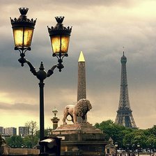 Схема вышивки «Париж»