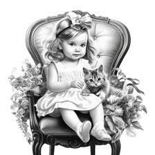 Схема вышивки «Старая фотография»