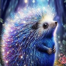 Схема вышивки «Ёжик»