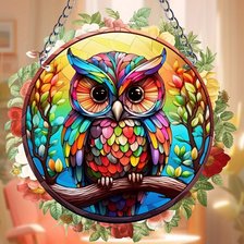 Схема вышивки «Витраж»