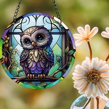 Схема вышивки «Витраж»