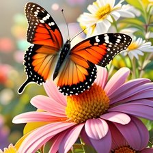 Схема вышивки «Бабочка»