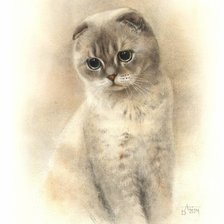 Схема вышивки «Кисуля»