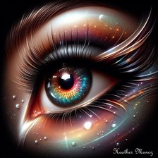 Схема вышивки «OEIL»