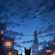 Огни большого города