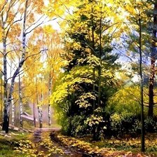 Схема вышивки «осень»