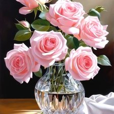 Схема вышивки «Розы»