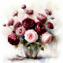 Схема вышивки «розы 2»