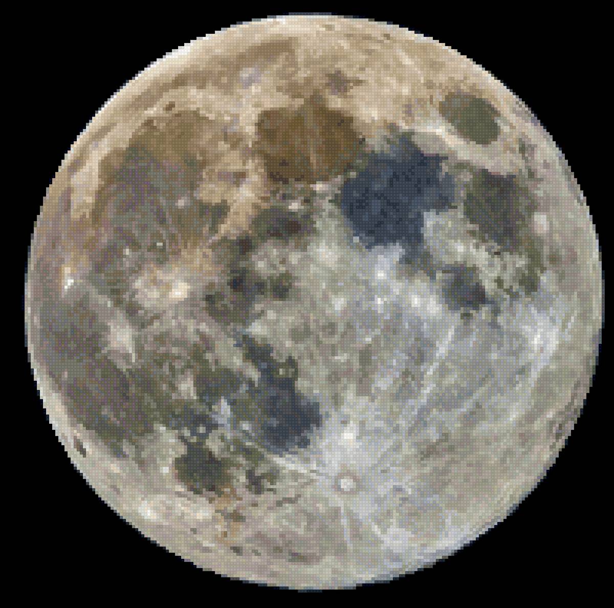 Полная луна - луна, планета, полнолуние - предпросмотр