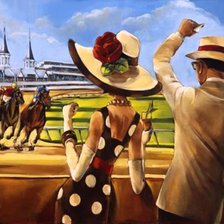 Схема вышивки «скачки, триш биндль»