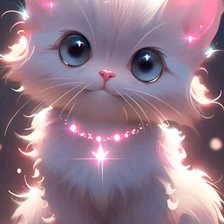 Схема вышивки «Котик»