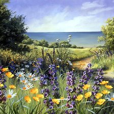 Схема вышивки «Худ. Мэри Дипнолл»