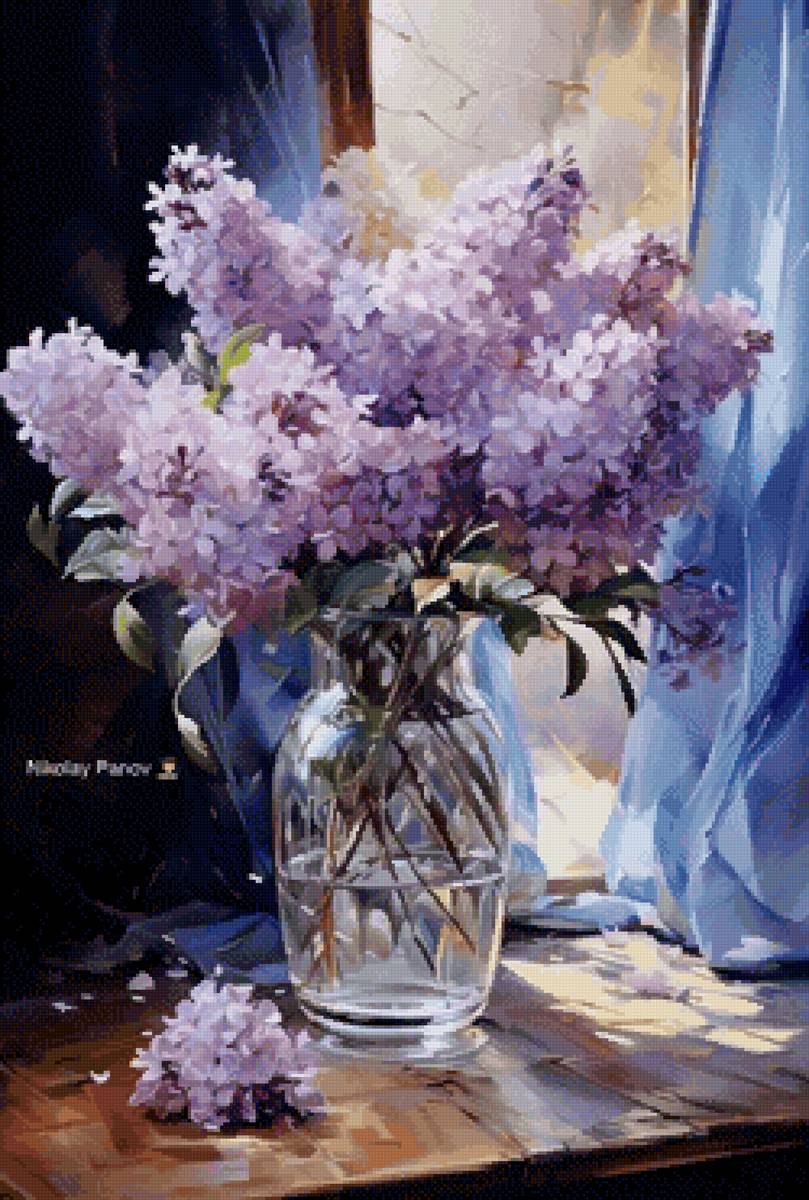 Букет сирени - весна, сирень, букет - предпросмотр