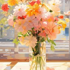 Схема вышивки «Солнечный букет»