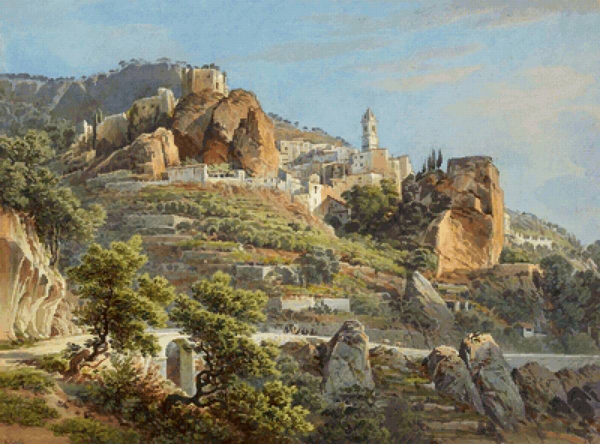 Городок в Италии - предпросмотр