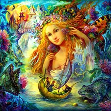 Схема вышивки «жозефина уолл»