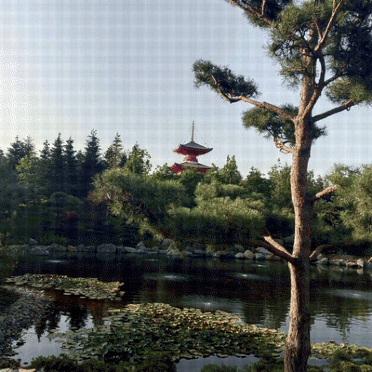 Японский сад - предпросмотр