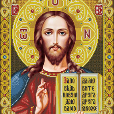 Схема вышивки «Господь Вседержитель»