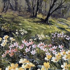 Схема вышивки «Худ. Мэри Дипнолл»